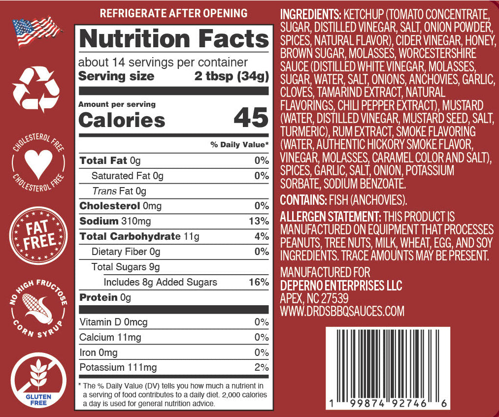 Slobberin' Sauce (2 - 16 ounce jars) - BEST DEAL!