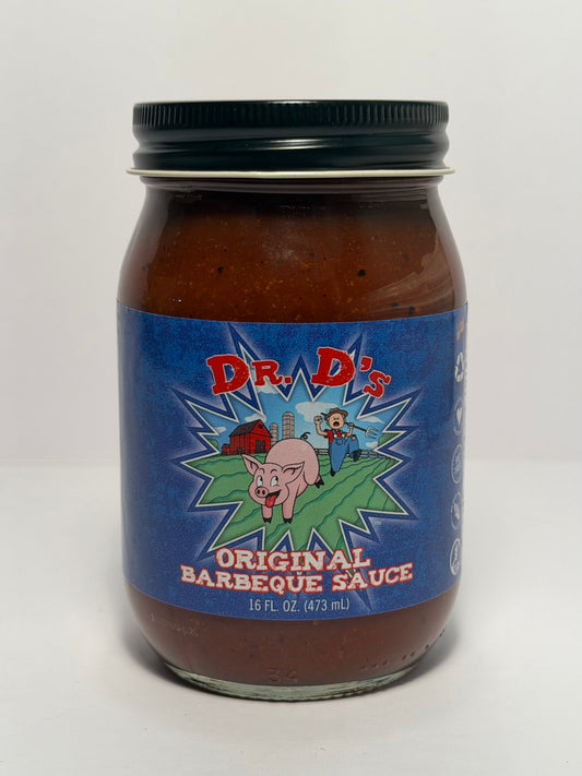 Dr. D's Original Barbeque Sauce (1 - 16 ounce jar)