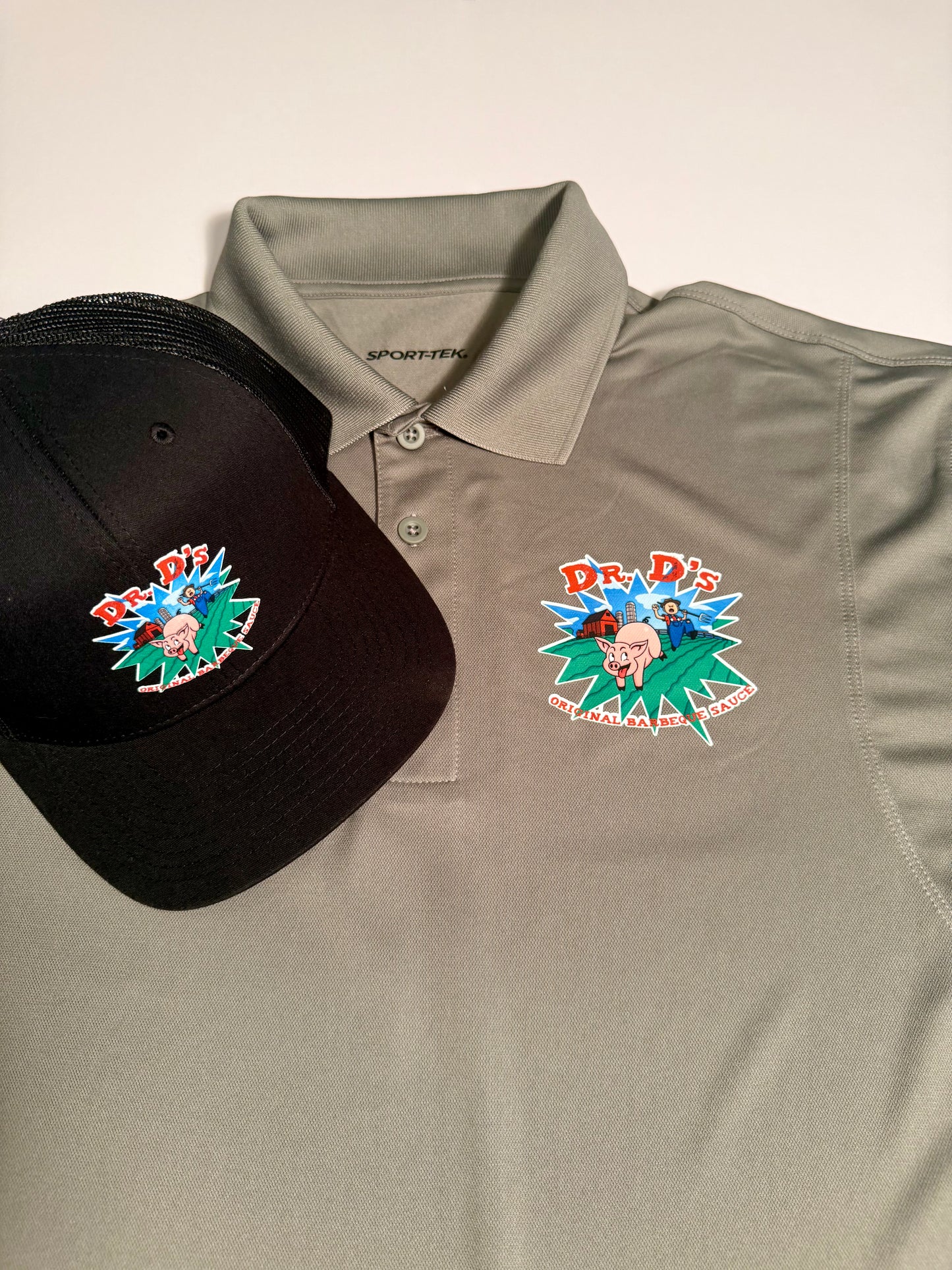 Dr. D's Polo (Grey Concrete)