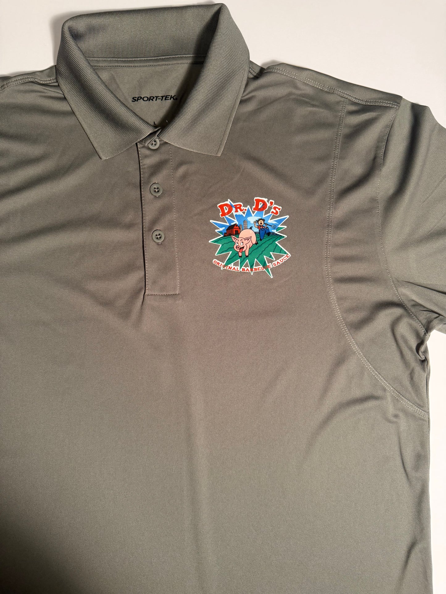 Dr. D's Polo (Grey Concrete)