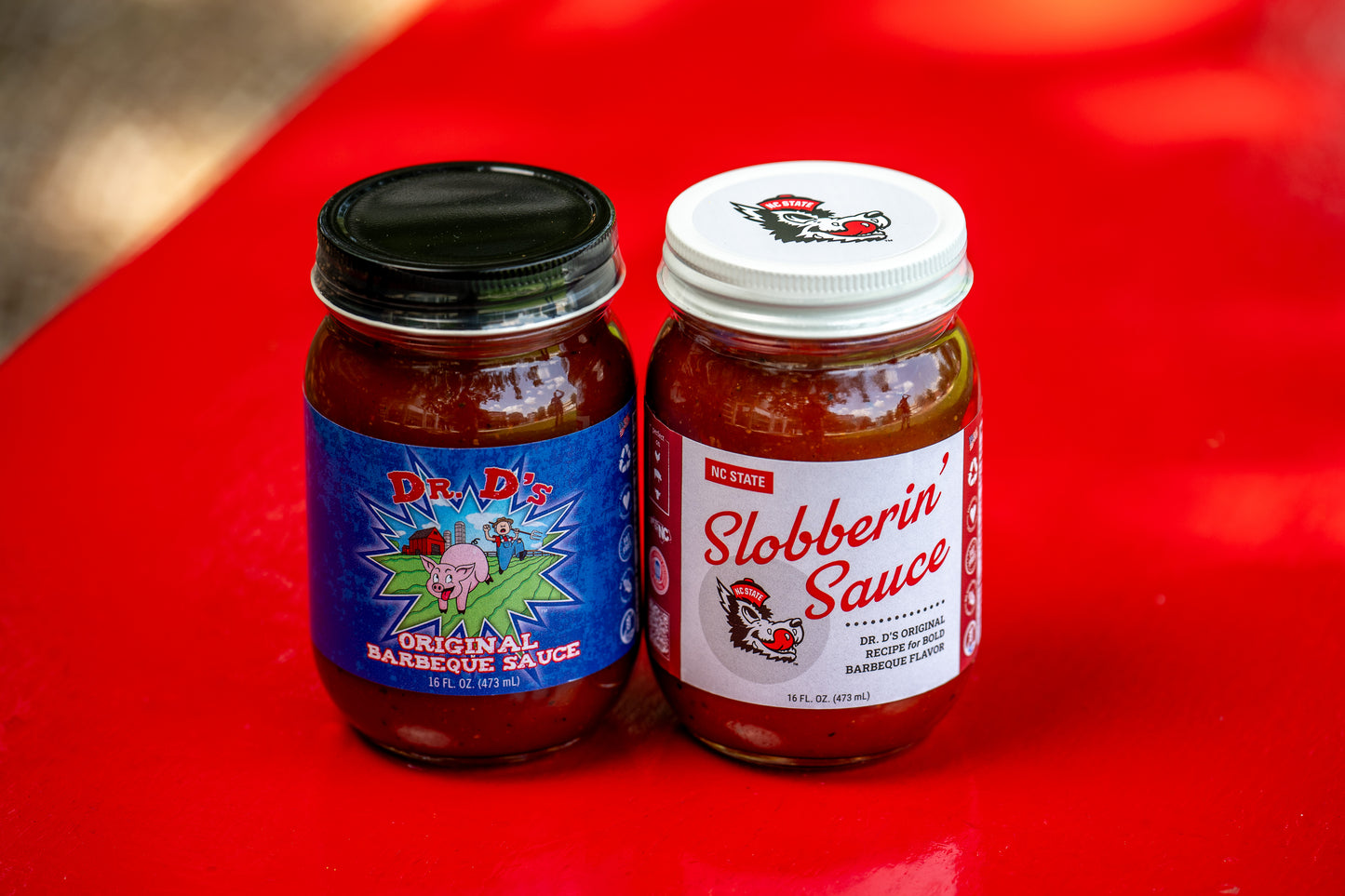 Dr. D's Original Barbeque Sauce AND Slobberin' Sauce Combo (2 - 16 ounce jars) - BEST DEAL!